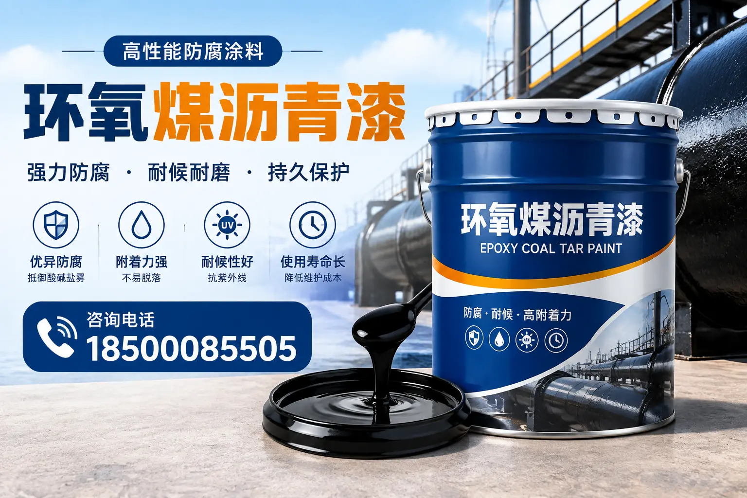 如何选择适合的环氧煤沥青漆?专家建议在克拉玛依的最佳选项